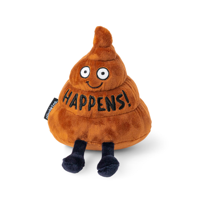 "Sh!t Happens!" Plush Poop Emoji