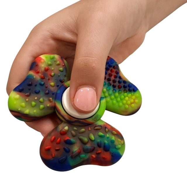 Sili Spinner - Multisensory Spinner with 6 Different Textures