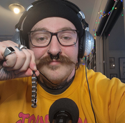 Silkworm Necklace by Kaiko