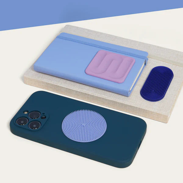 Pack of 3 Purple Slabs Silicone Sensory Sticker by Speks