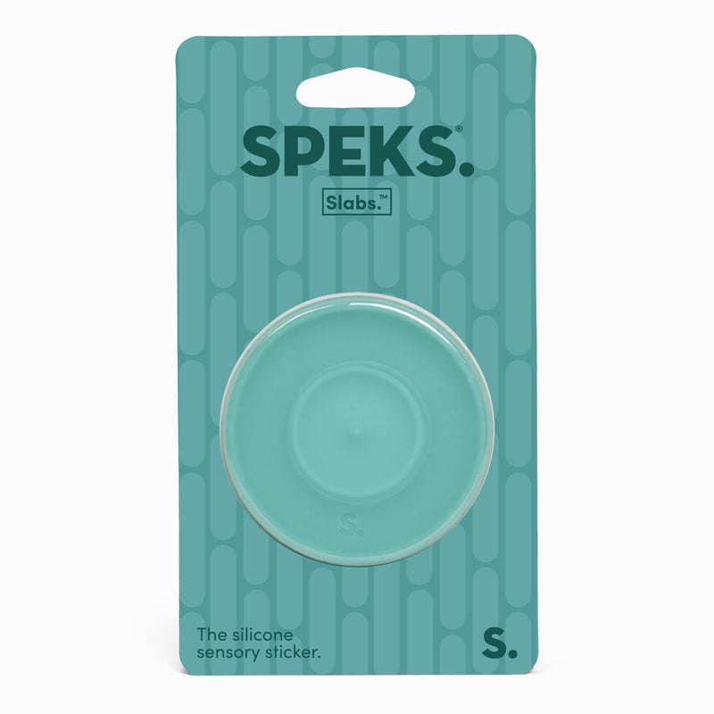 Circle Sage Green Path Slab Sensory Sticker by Speks