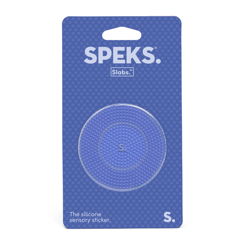 Circle Blue Static Slab Sensory Sticker by Speks
