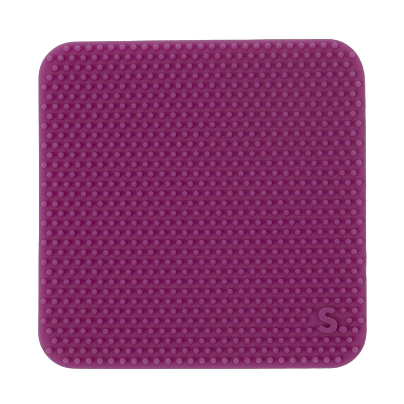 Square Dark Pink Static Slab Sensory Sticker by Speks