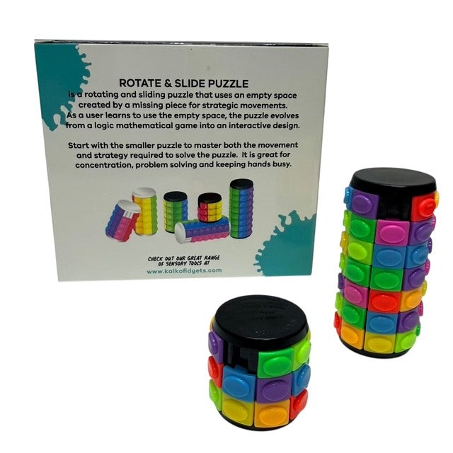 Slide & Rotate Puzzle - twin set