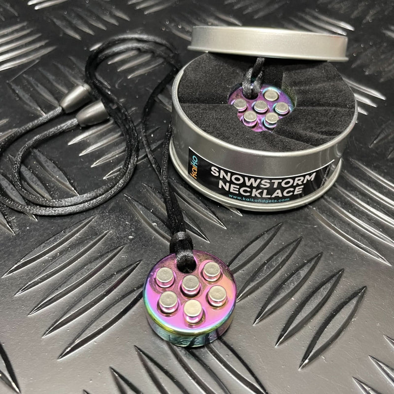 Snowstorm Necklace - Unisex Wearable Sensory Support