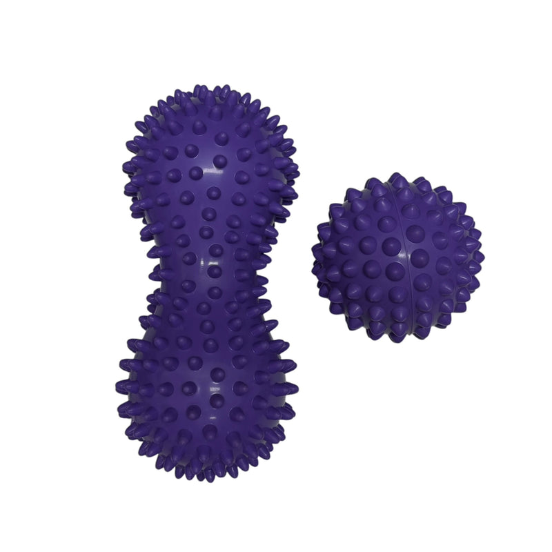 Spikey Massage Roller & Ball for Feet, Hands & Body