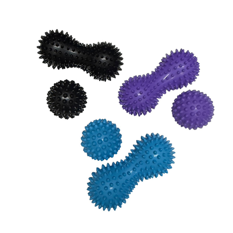 Spikey Massage Roller & Ball for Feet, Hands & Body