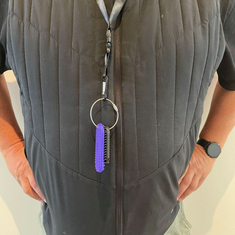 Spikeyring with Dual Pads - 'Ouch'without Harm & 'Picking' Supports