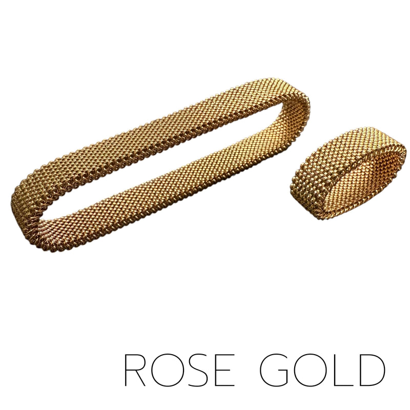 StimMesh Set - Unisex Ring + Bracelet  - Low Profile Gentle ‘Ouch’ Supports