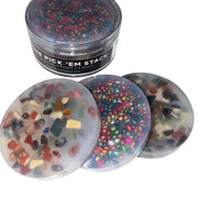 Stone Pick ‘Em Stack - pack of 3 refill natural stone discs