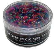 Stone Pick ‘Em Stack - pack of 3 refill natural stone discs