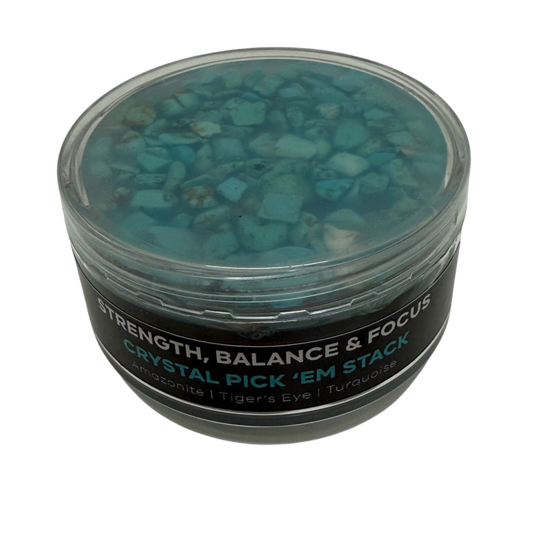 Pick 'Em Bundle 4  =  Strength, Balance & Focus Crystal Pick 'Em Stack + Two Put 'Em Putty  -  Bundle & Save