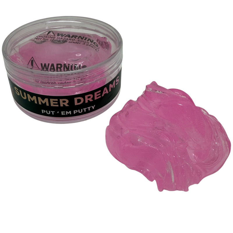 Summer Dreams Put 'Em Putty  - Pink Putty for use with Pick 'Em Series