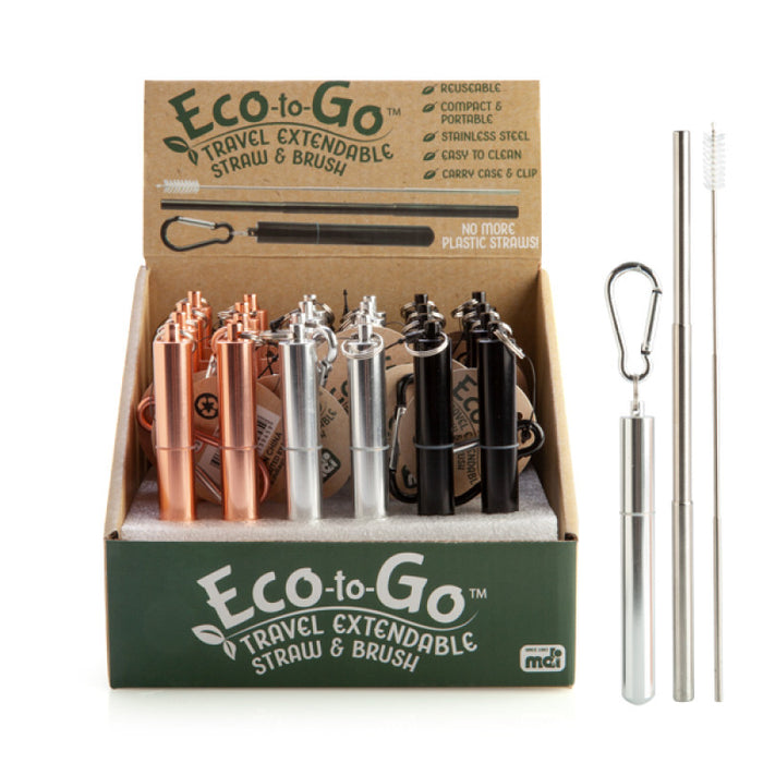 Eco to Go Extend Straw & Brush - Travel Kit