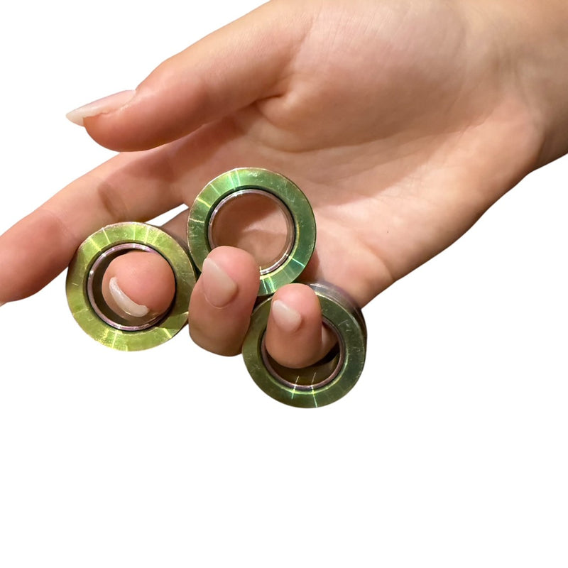 Three Magnetic Rings TRI Magnetic Rings : METAL Kaiko Exclusive! — My Sensory Store