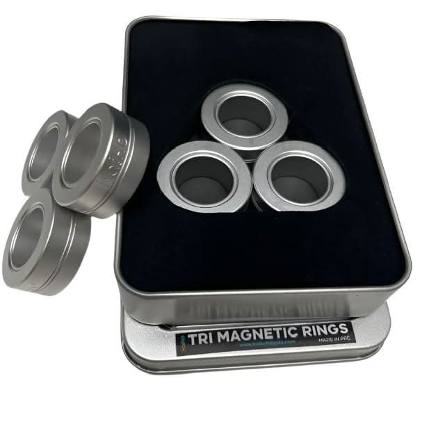 Three Magnetic Rings TRI Magnetic Rings : METAL Kaiko Exclusive! — My Sensory Store