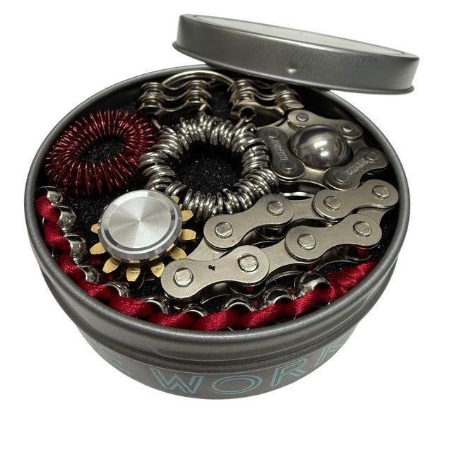 The Works Fidget Kit by Kaiko Fidgets - 7 Purpose Built Sensory Supports