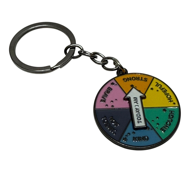Today I am... Spinning Communication Keyring