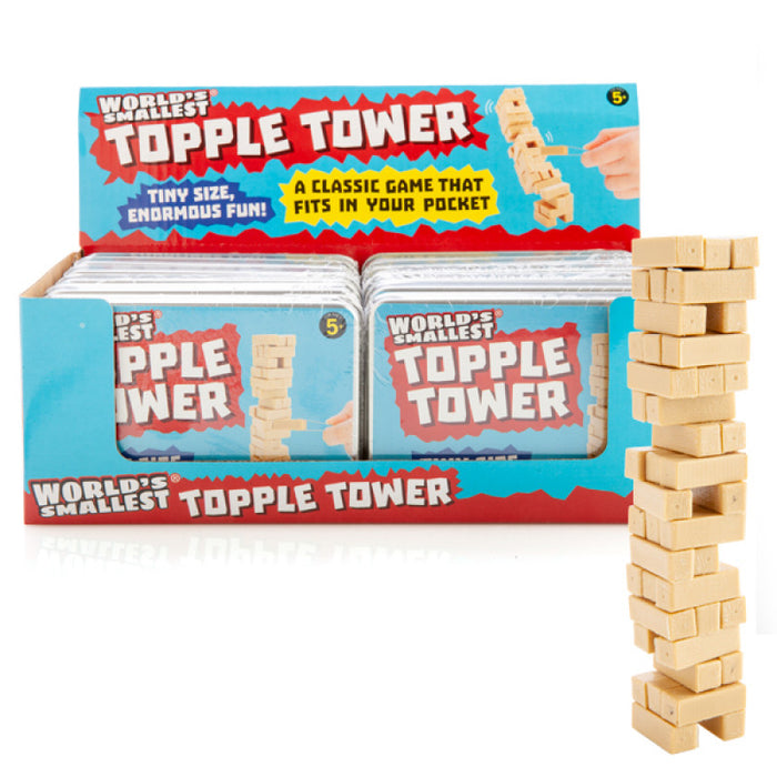 'World's Smallest' Topple Tower