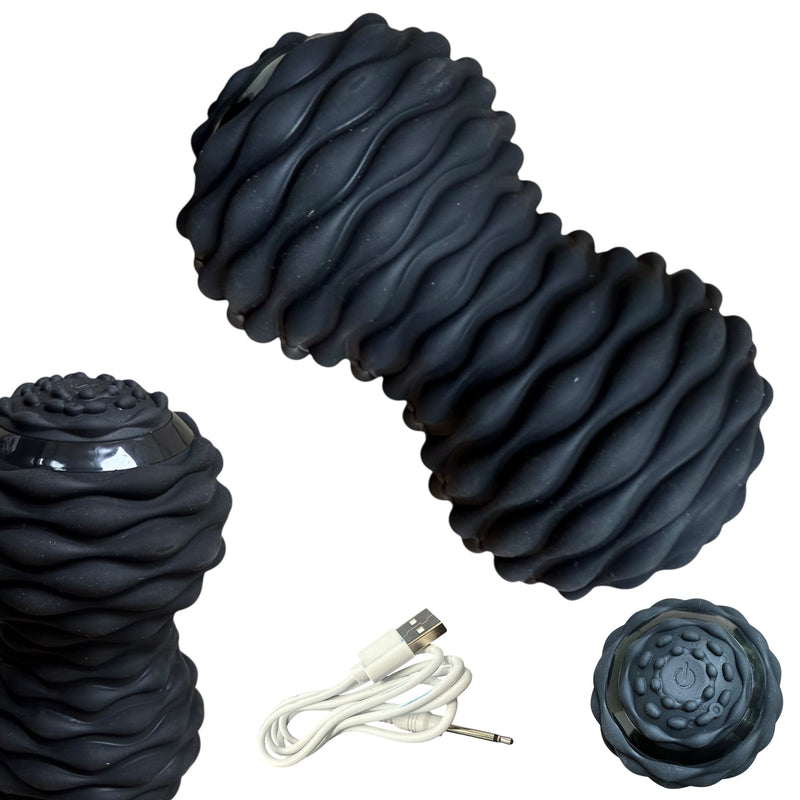 Wave : Rechargeable Vibrating Massage Ball - Peanut Shape