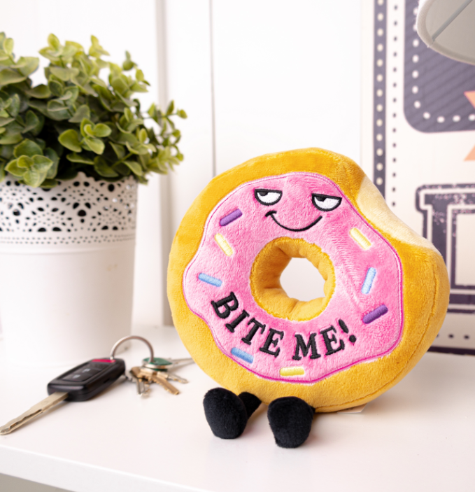"Bite Me" Plush Donut-My Sensory Store