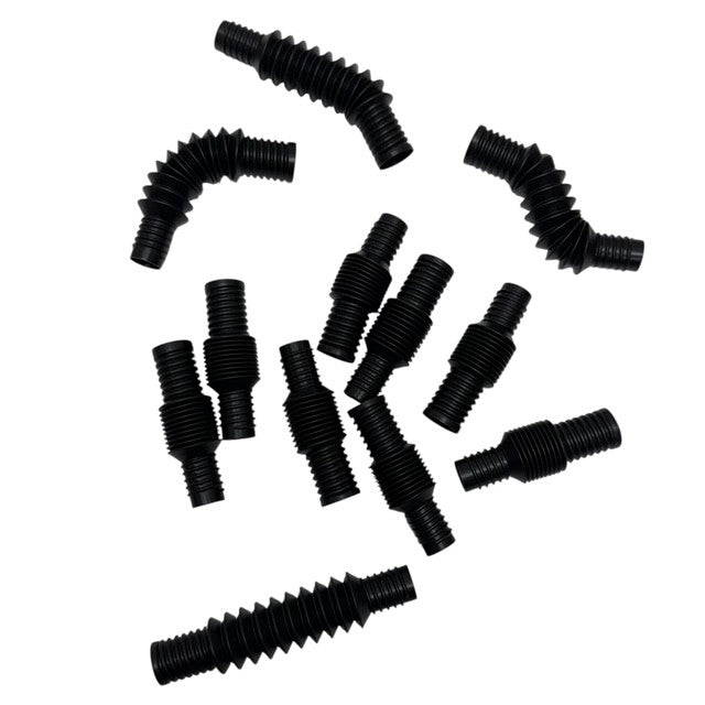 Pack of 12  Mini Pop Tubes - Imaginative Play and Pocket Size Sensory Supports