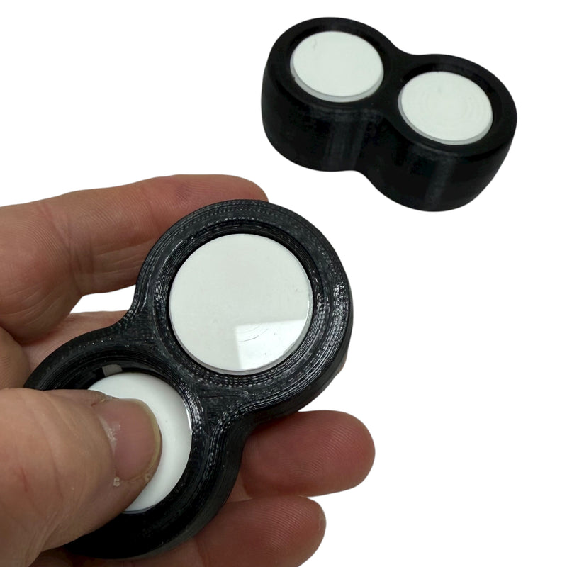Black and White Dual Button - ASMR Fidget