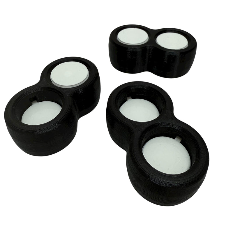 Black and White Dual Button - ASMR Fidget