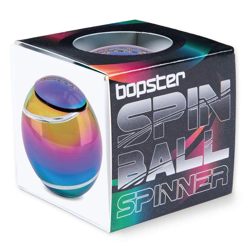 Bopster Spin Ball - Metal Gyroscope Sphere Spinner