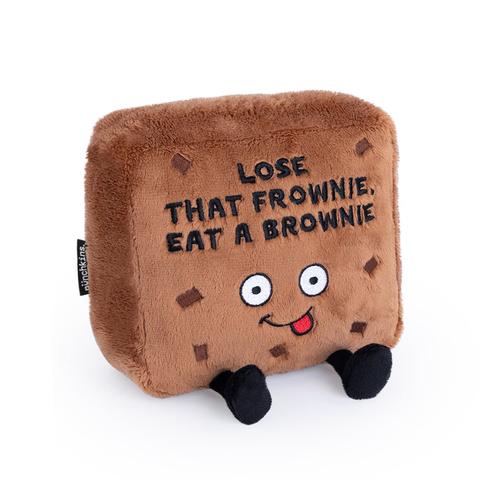 'Lose That Frownie Eat a Brownie' Plush