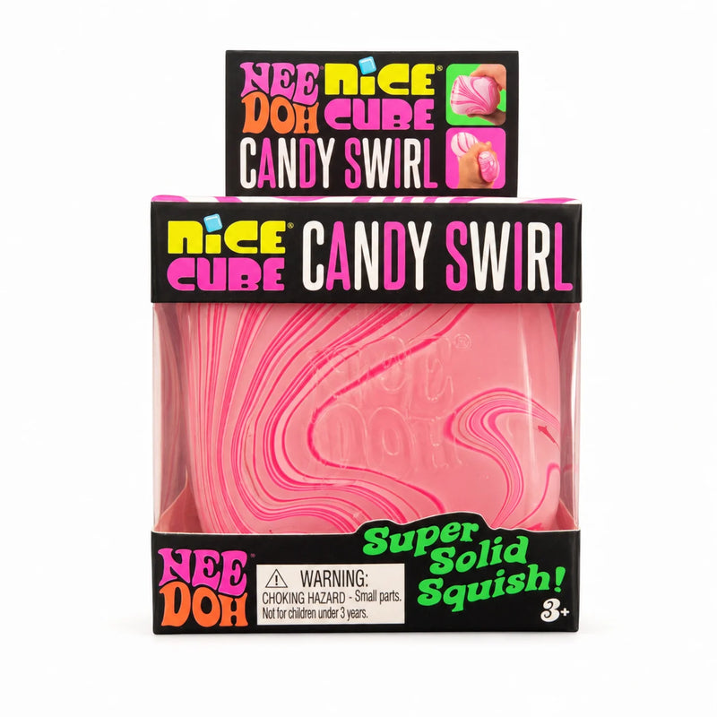 NeeDoh Candy Swirl Nice Cube