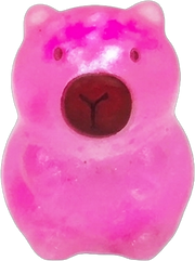 Pink capybara Epic Squish Sugar Cap