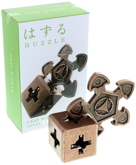 Huzzle Cast Metal Puzzles - 6 Skill Levels : Beginner to Advanced