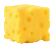 Yellow cheese-shaped Epic Squish Cheezie