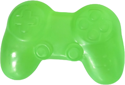 Green Epic Squish Game On Controller