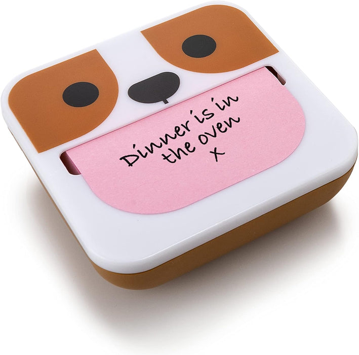 Dippy Dog Sticky Note Dispenser - 100 sheets