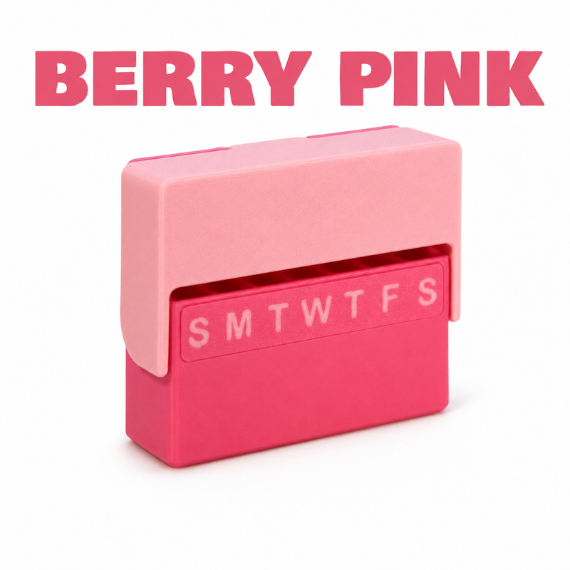 Pink EstroBox on white background