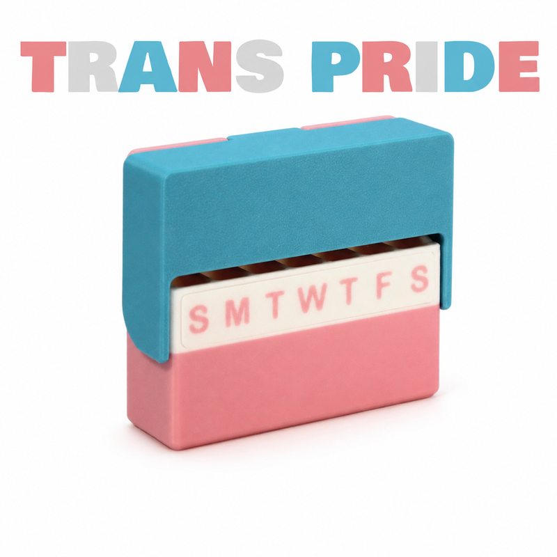 Trans Pride EstroBox on white background