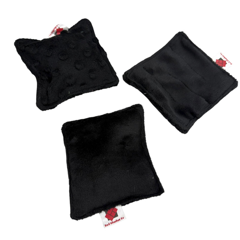 Fidgets sensoriels en tissu -Ensemble de 3 - Robuste et format de poche