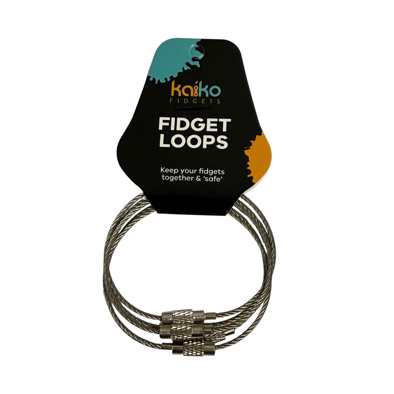 Fidget Loops by Kaiko - set of 5 detachable loops for storing fidgets