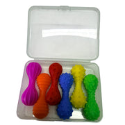 Kaiko FLEXI Vibrant six pack showing the textured silicone tools