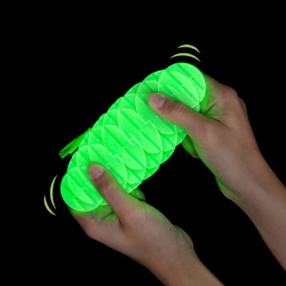 PORTE-CLÉS Flexi Worm - GLOW in the Dark