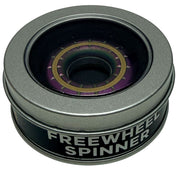 Freewheel Spinner presented in its window tin