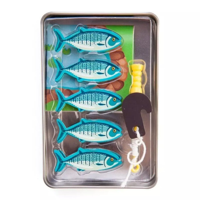 'World's Smallest' Fishing Set Game