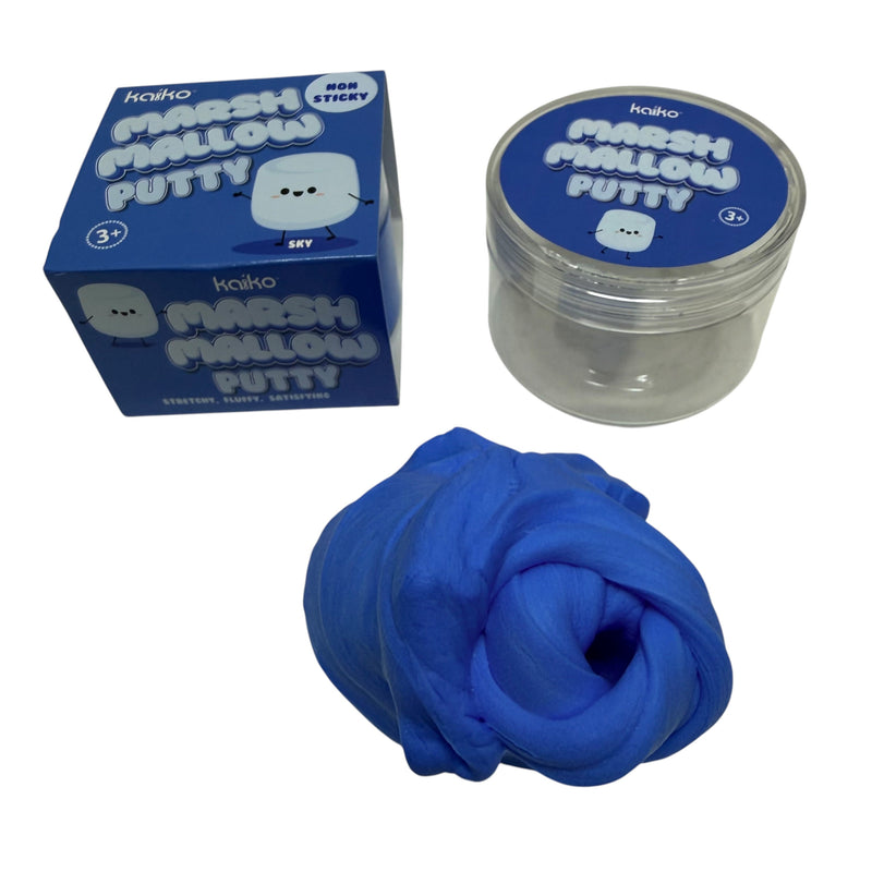 Kaiko Marshmallow Putty Sky blue box tub and sensory putty