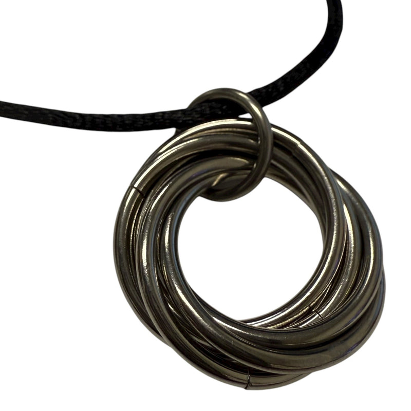 Mobii Ring Fidget Necklace - Hand Crafted Wearable Sensory Support