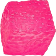 Pink textured Epic Squish Moon Cube