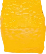 Yellow textured Epic Squish Moon Cube