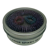 Oil Slick Wrist and Finger Spikey Set - Large set in round tin