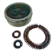 Oil Slick Wrist and Finger Spikey Set - Large Plus a Bit set with wrist and finger Spikeys